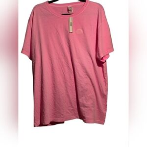 Victoria secret Pink tee shirt vibrant pink color with shell design BNWT